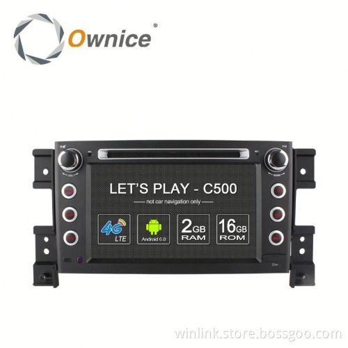 Ownice C500 quad core android 6.0 Multimedia player for SUZUKI Grand Vitara support 4G support DAB+